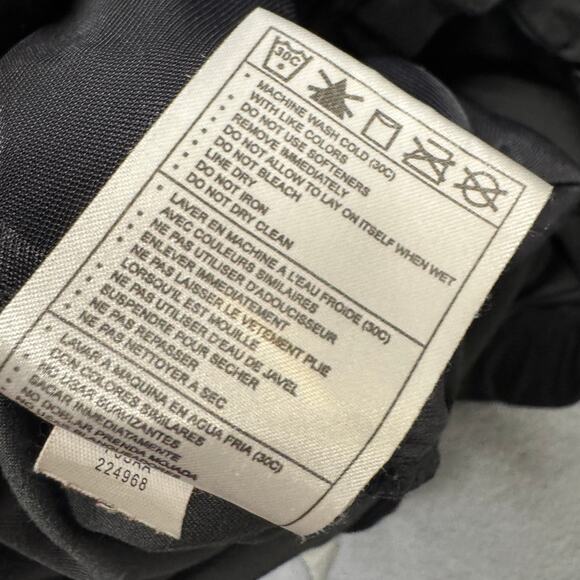 Nike Training Pants Womens Medium Black Straight Leg Dri Fit Stretch Vintage - Picture 8 of 10